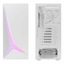 Boîtier ATX semi-tour CoolBox COO-CHA-GA450W-0 Blanc