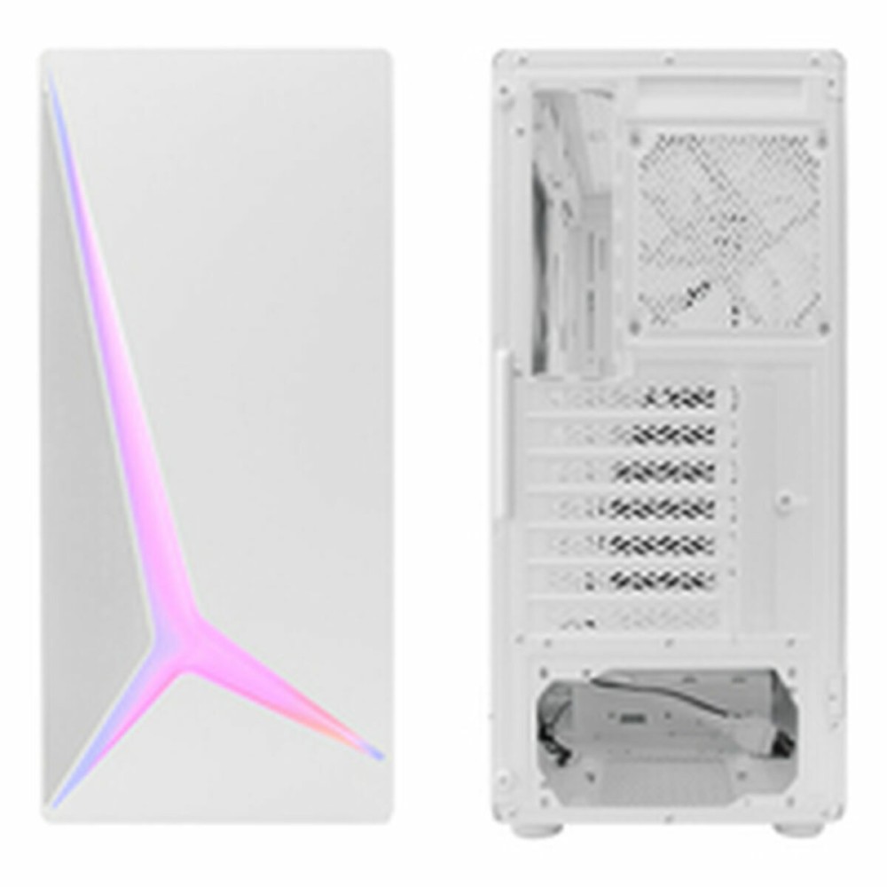 Boîtier ATX semi-tour CoolBox COO-CHA-GA450W-0 Blanc