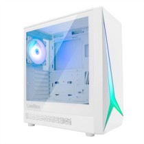 Boîtier ATX semi-tour CoolBox COO-CHA-GA450W-0 Blanc
