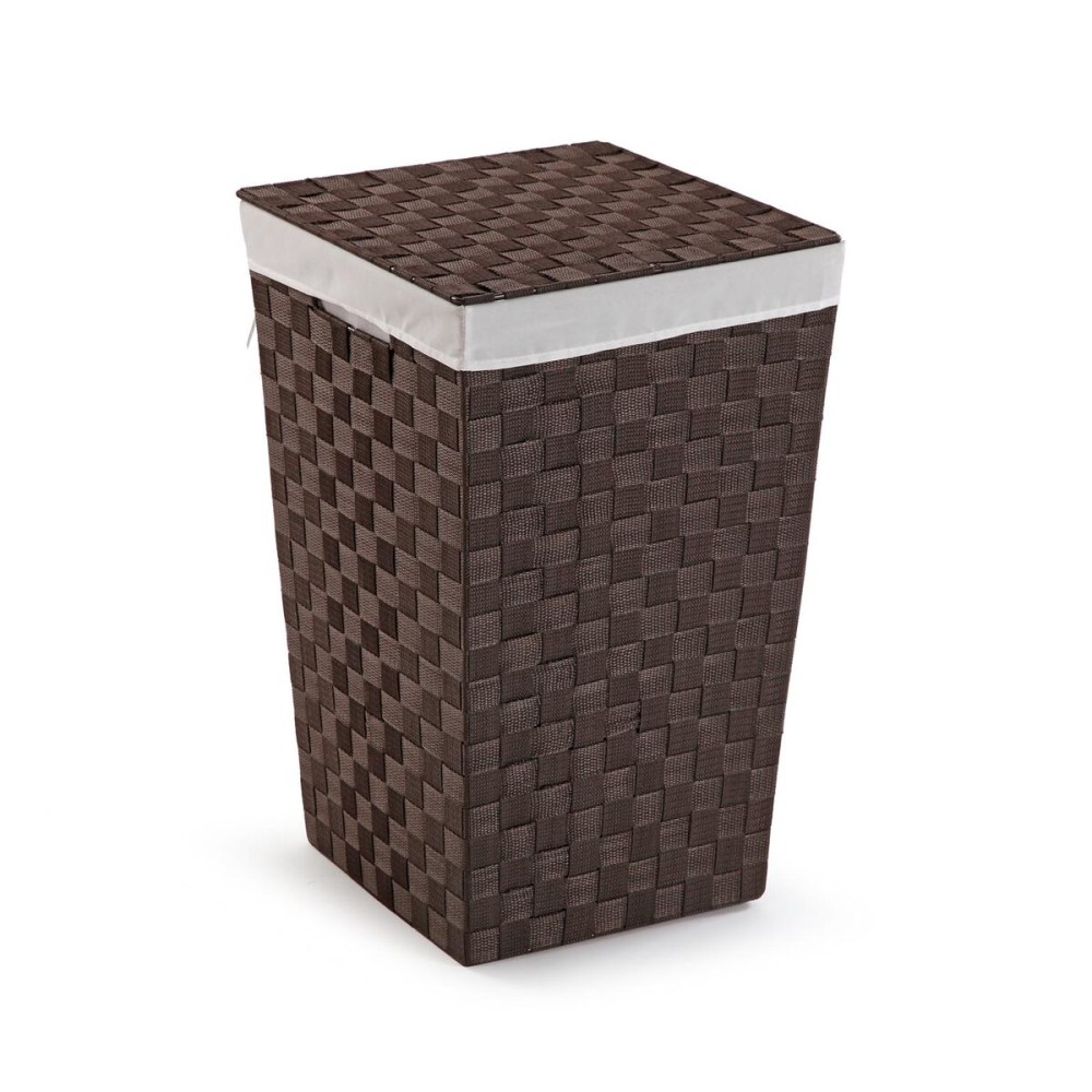 Laundry basket Versa Polyester Metal polypropylene 33 x 52 x 33 cm