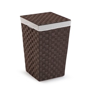 Panier à linge Versa Polyester Métal polypropylène 33 x 52 x 33 cm