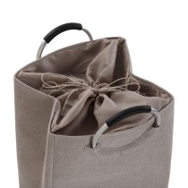 Laundry basket Versa Grey Aluminium polypropylene EVA 36 X 55 X 30 CM
