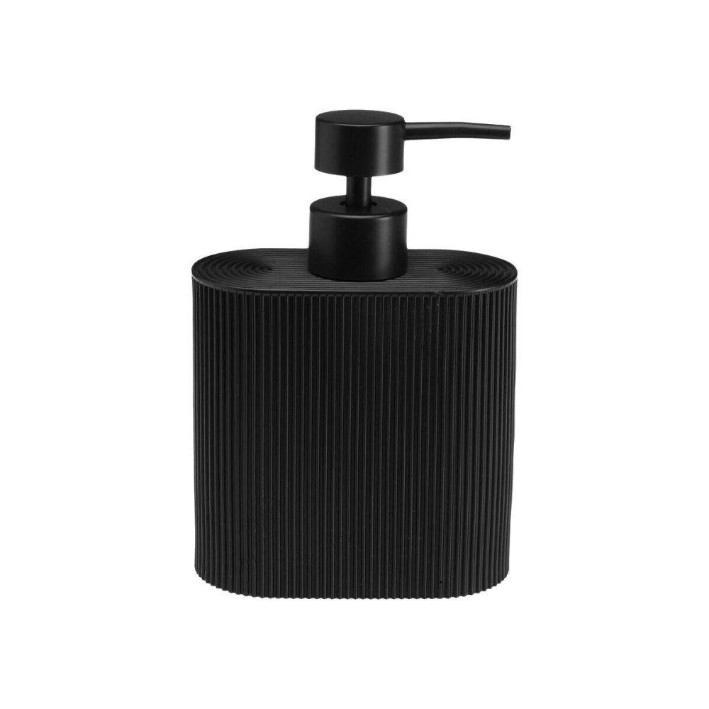 Seifenspender Versa Schwarz Harz ABS 5,5 X 17 X 11 CM