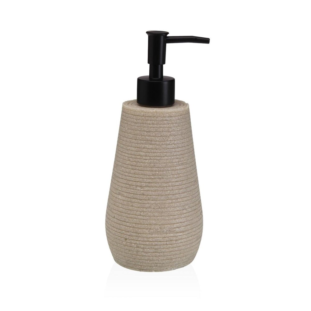 Seifenspender Versa Beige Harz ABS 8,5 x 20 x 8,5 cm