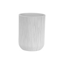 Support pour brosses à dents Versa Blanc Résine 8 x 10,5 x 8 cm