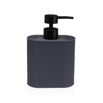 Soap Dispenser Versa Grey Resin ABS 5,5 X 17 X 11 CM