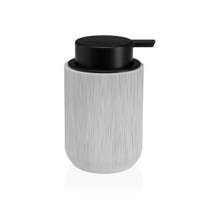 Distributeur de Savon Versa Blanc Résine ABS 8 x 13 x 8 cm