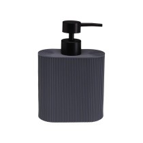 Distributeur de Savon Versa Gris Résine ABS 5,5 X 17 X 11 CM