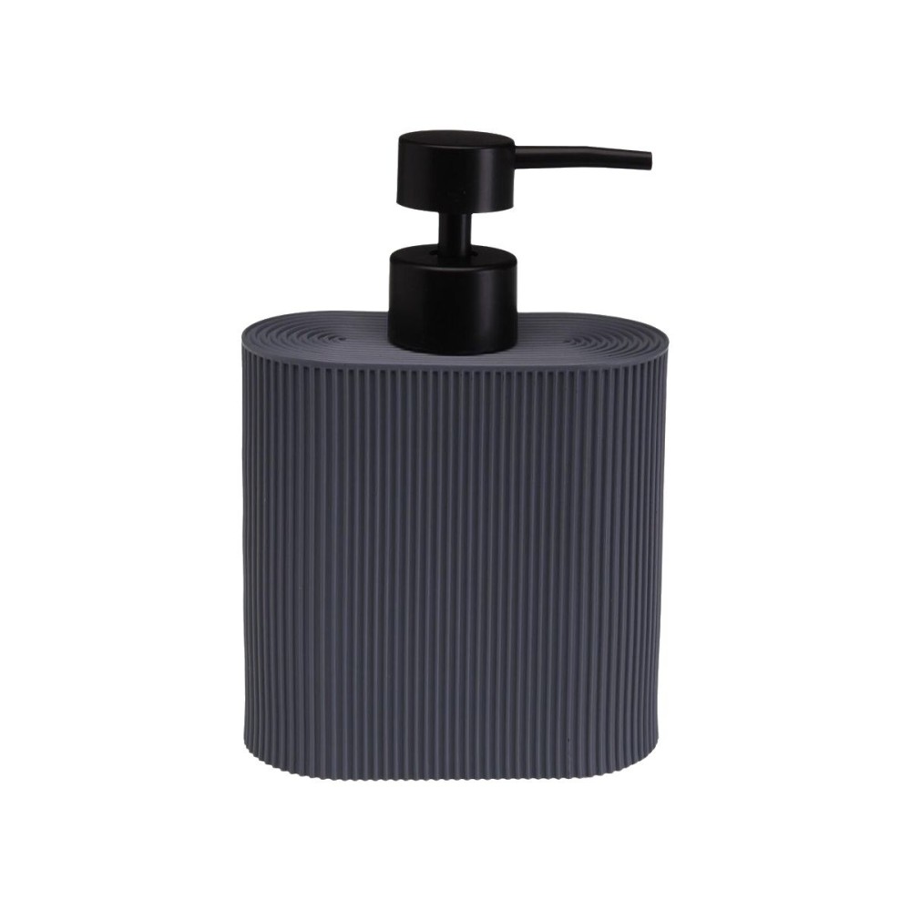 Distributeur de Savon Versa Gris Résine ABS 5,5 X 17 X 11 CM