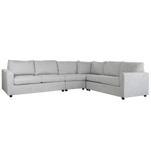 Sofa Home ESPRIT Light grey Loft 235 X 303 X 86 CM