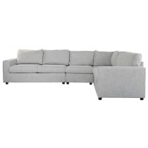 Canapé Home ESPRIT Gris clair Loft 235 X 303 X 86 CM