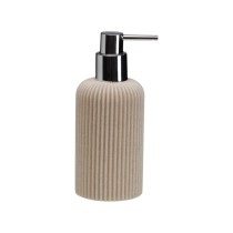 Seifenspender Versa Tahoe Beige Harz 7 x 17,5 x 7 cm