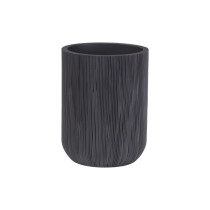 Zahnbürstenhalter Versa Grau Harz 8 x 10,5 x 8 cm