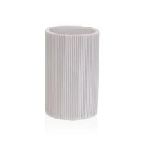 Zahnbürstenhalter Versa Weiß Harz 7,5 x 11,5 x 7,5 cm
