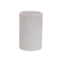Zahnbürstenhalter Versa Weiß Harz 7,5 x 11,5 x 7,5 cm