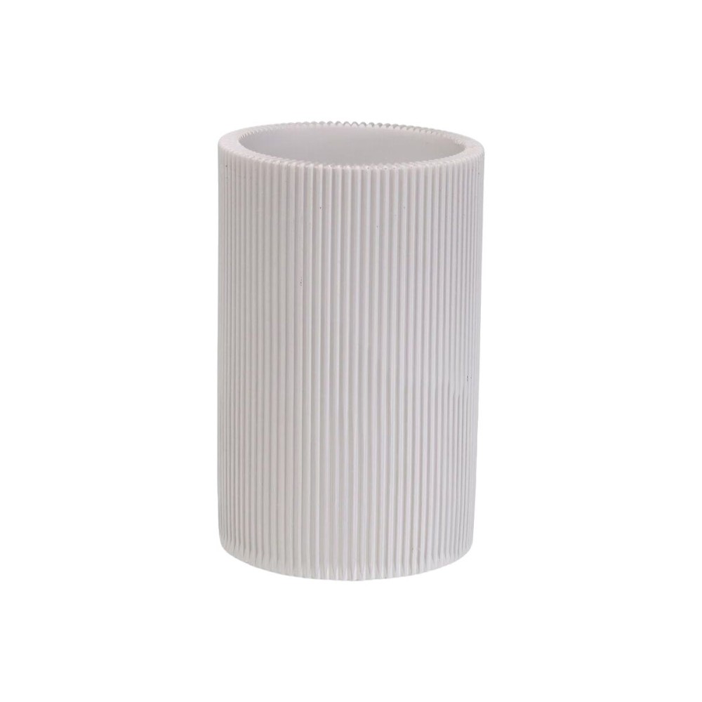 Support pour brosses à dents Versa Blanc Résine 7,5 x 11,5 x 7,5 cm