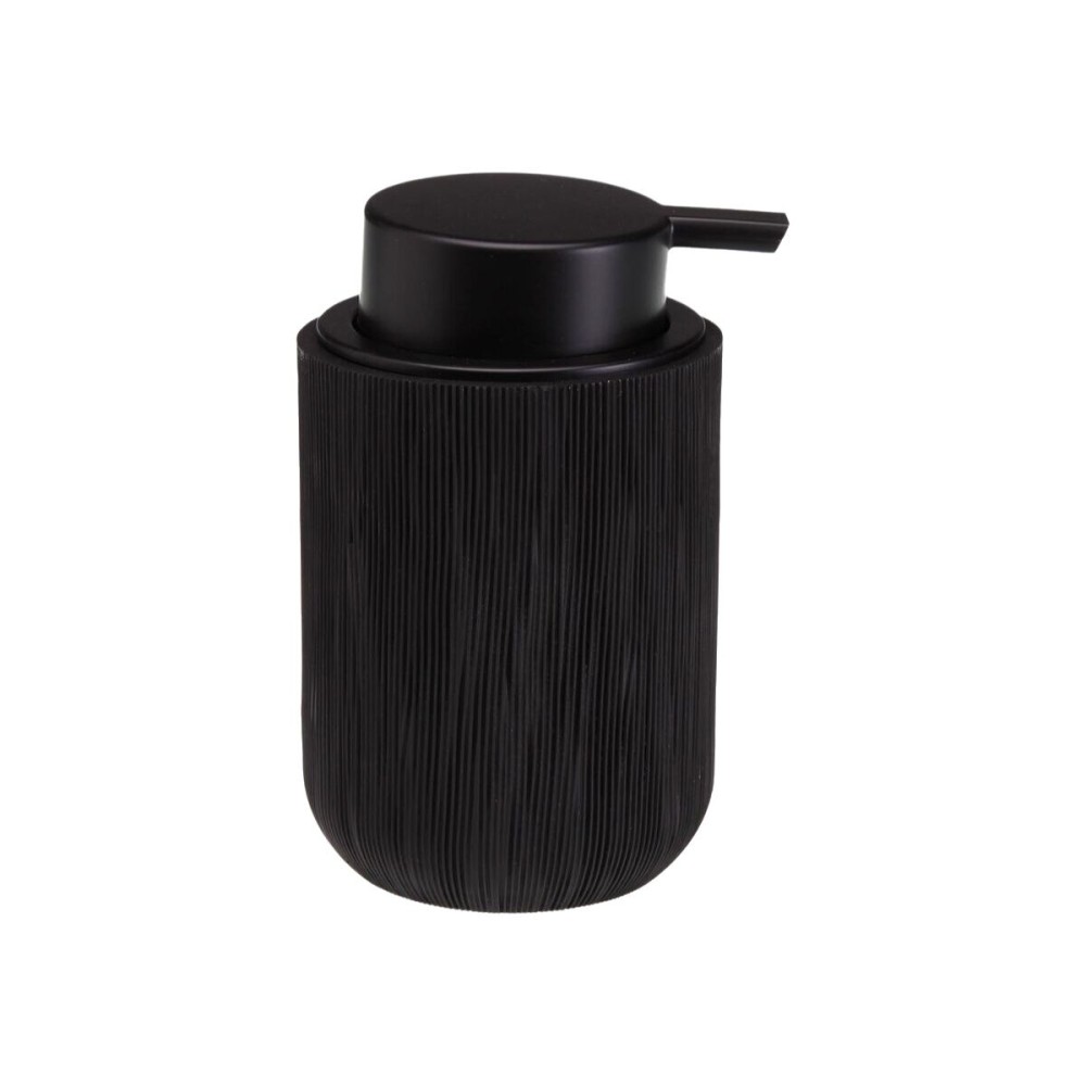 Distributeur de Savon Versa Noir Résine ABS 8 x 13 x 8 cm