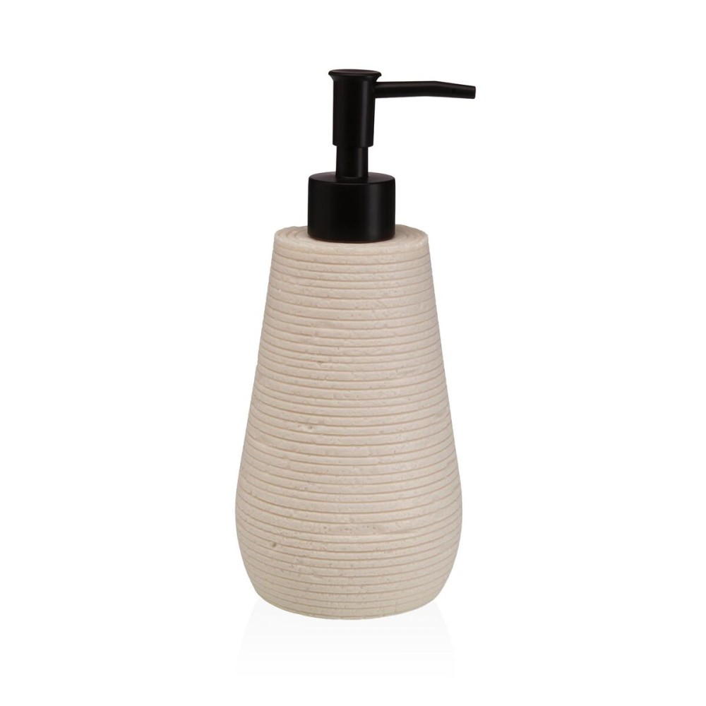 Distributeur de Savon Versa Blanc Résine ABS 8,5 x 20 x 8,5 cm