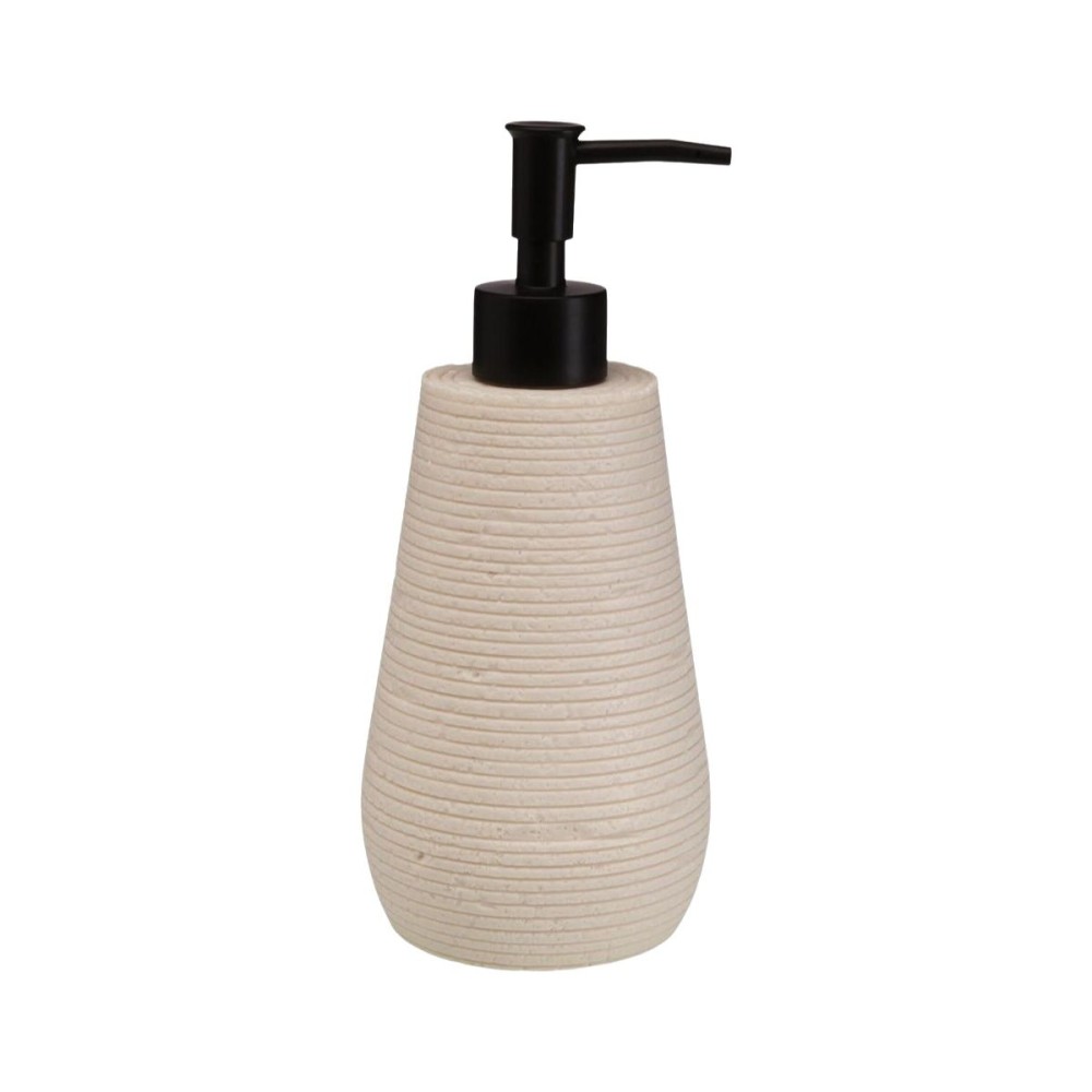 Distributeur de Savon Versa Blanc Résine ABS 8,5 x 20 x 8,5 cm