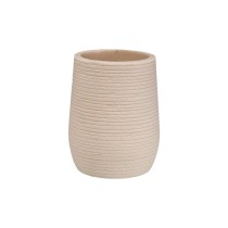Zahnbürstenhalter Versa Weiß Harz 8,5 x 10 x 8,5 cm