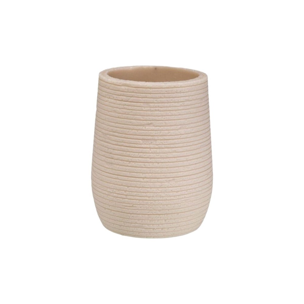 Zahnbürstenhalter Versa Weiß Harz 8,5 x 10 x 8,5 cm
