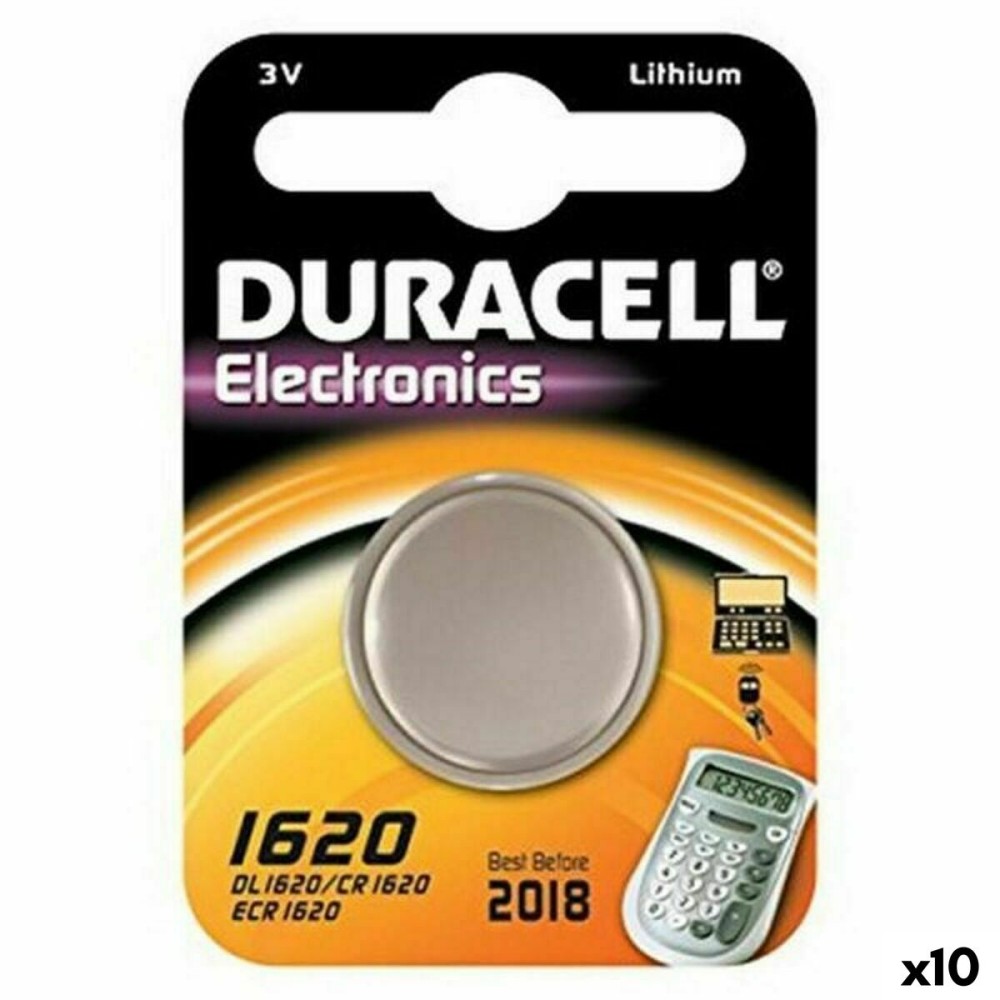 Pile Bouton au Lithium DURACELL 3V (10 Unités)