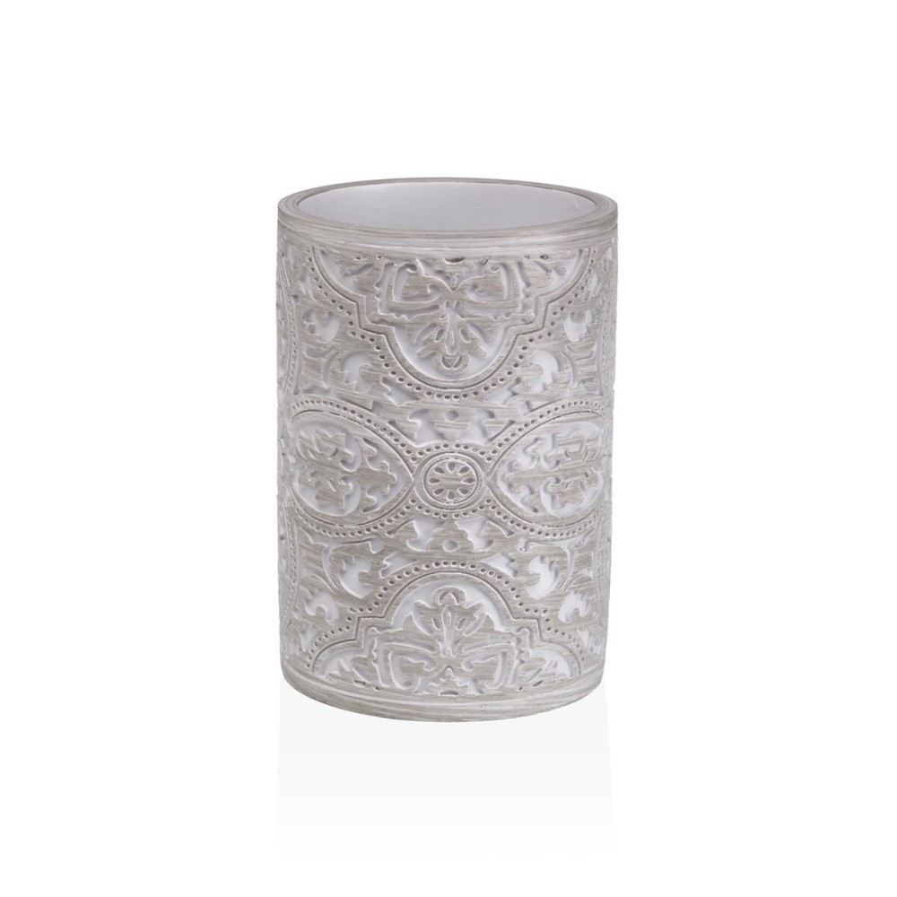 Toothbrush Holder Versa Resin 6,9 x 10,2 x 6,9 cm