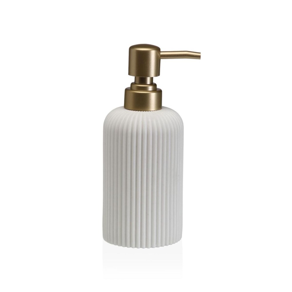 Distributeur de Savon Versa Tahoe Blanc Résine 7 x 17,5 x 7 cm