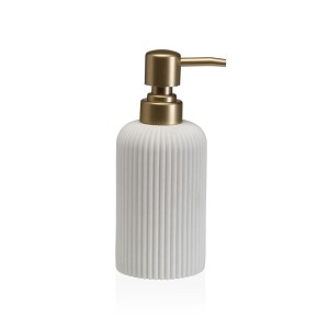 Distributeur de Savon Versa Tahoe Blanc Résine 7 x 17,5 x 7 cm
