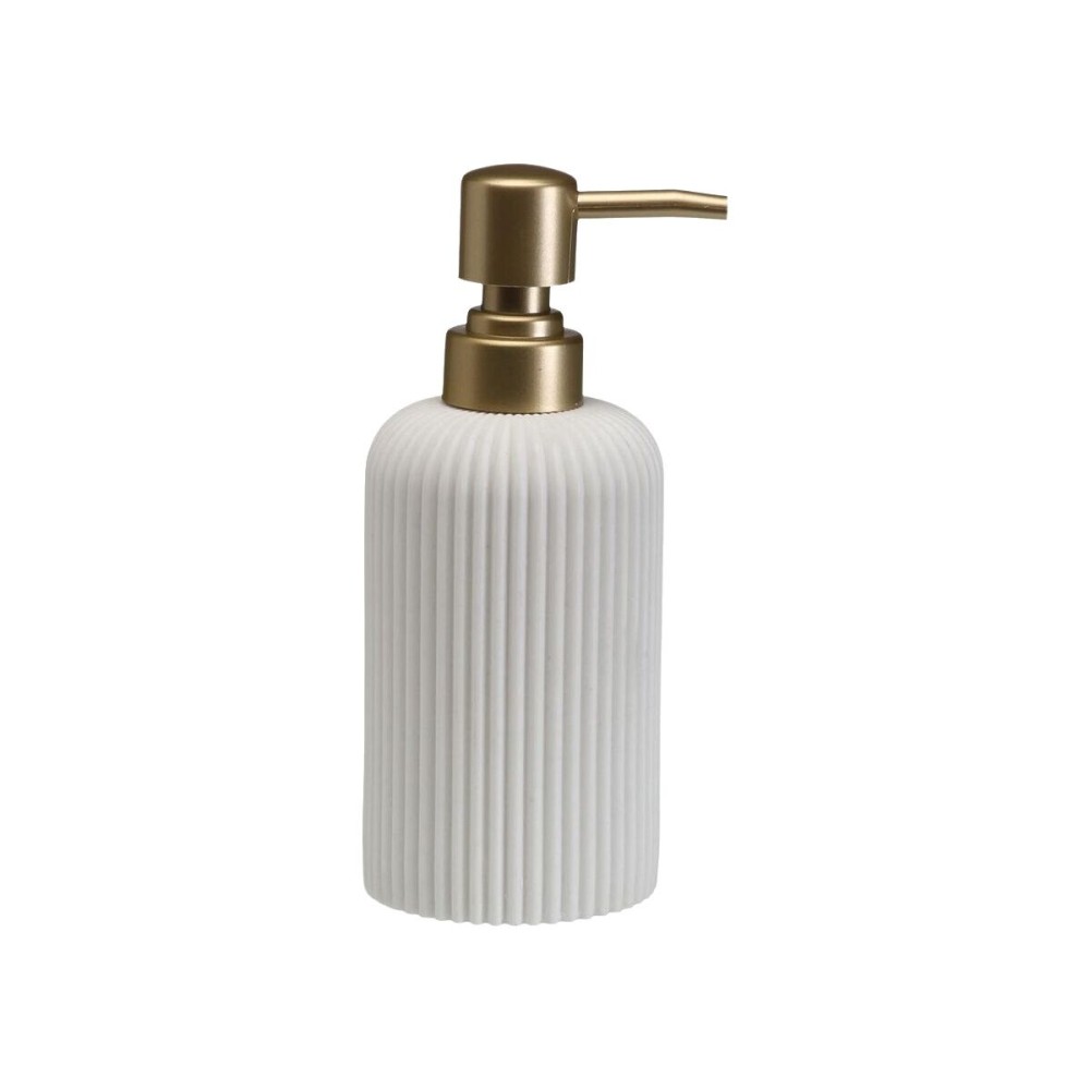 Distributeur de Savon Versa Tahoe Blanc Résine 7 x 17,5 x 7 cm