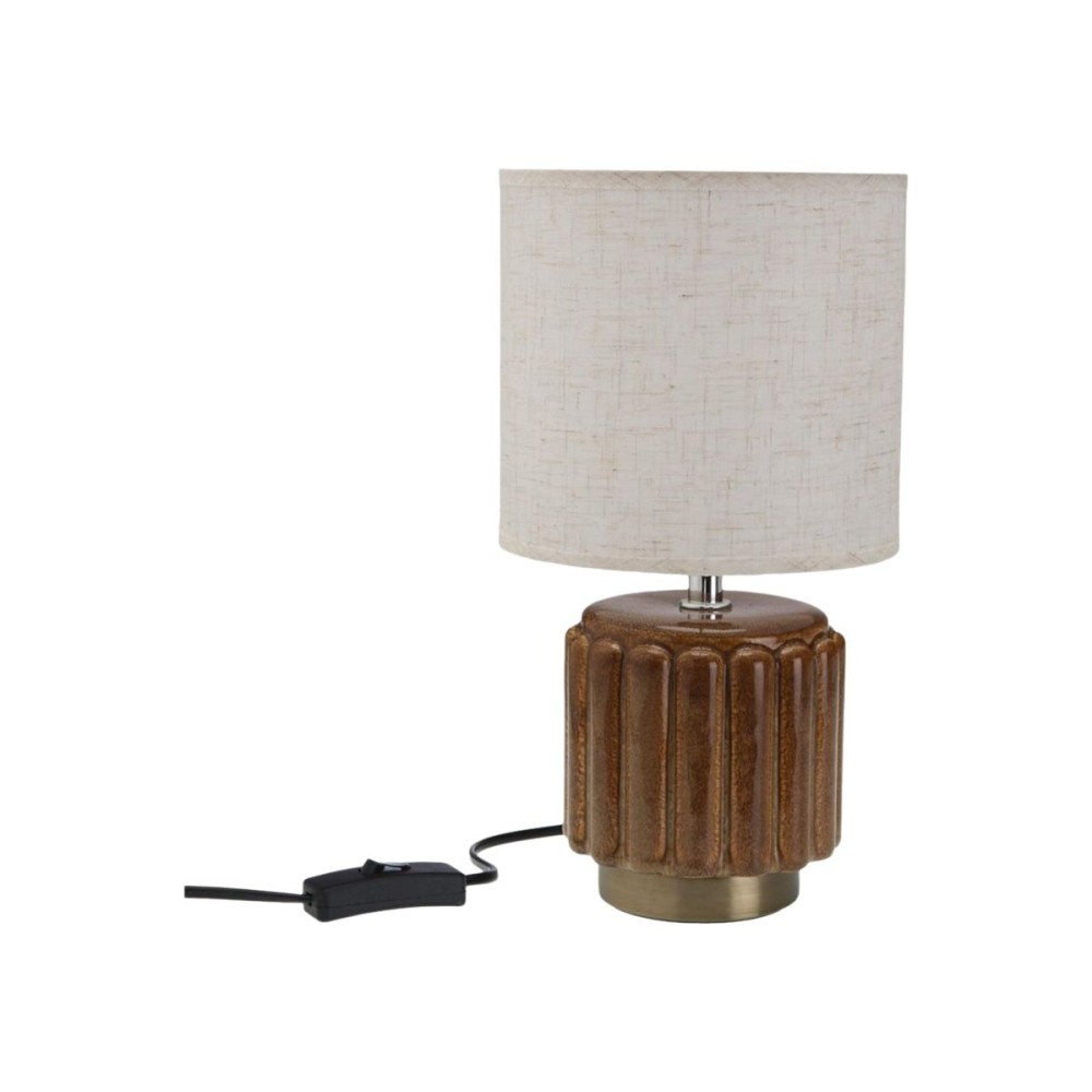 Tischlampe Versa Mehara Braun