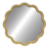 Wall mirror Versa Golden 3 x 60 x 60 cm