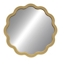 Wall mirror Versa Golden 3 x 60 x 60 cm
