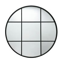 Wandspiegel Versa Schwarz 3 x 80 x 80 cm