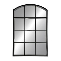 Wall mirror Versa Black 2,5 X 76 X 50,8 CM