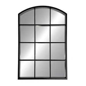 Wall mirror Versa Black 2,5 X 76 X 50,8 CM