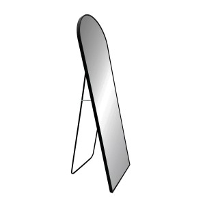 Free standing mirror Versa Black Crystal 2,5 X 150 X 40 CM