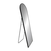 Free standing mirror Versa Black Crystal 2,5 X 150 X 40 CM
