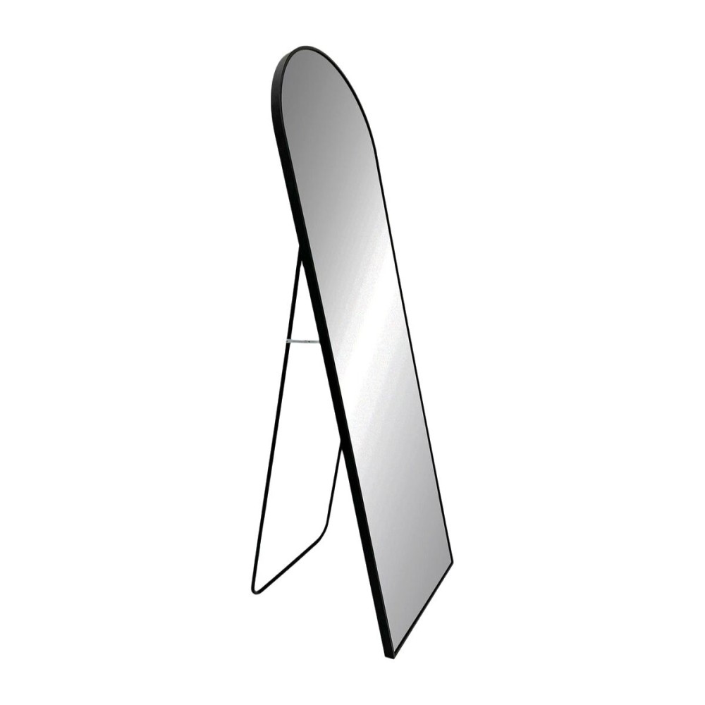 Free standing mirror Versa Black Crystal 2,5 X 150 X 40 CM