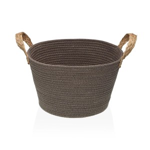 Basket Versa Grey polypropylene Fibre