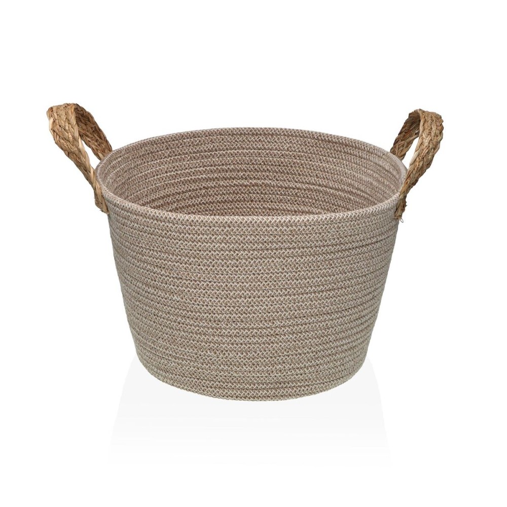 Basket Versa Beige polypropylene Fibre