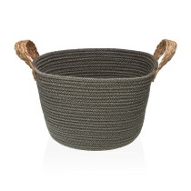 Basket Versa Grey polypropylene Fibre