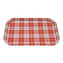 Schale Versa Vichy Orange 23 X 1,5 X 34 CM
