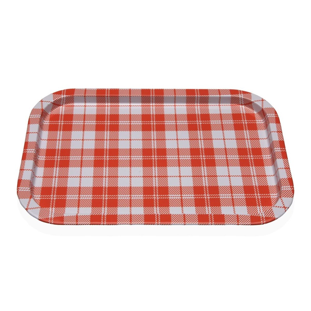 Schale Versa Vichy Orange 23 X 1,5 X 34 CM