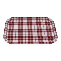 Schale Versa Vichy Rot 23 X 1,5 X 34 CM