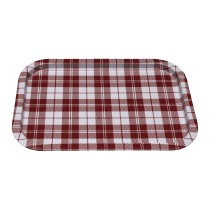 Schale Versa Vichy Rot 23 X 1,5 X 34 CM