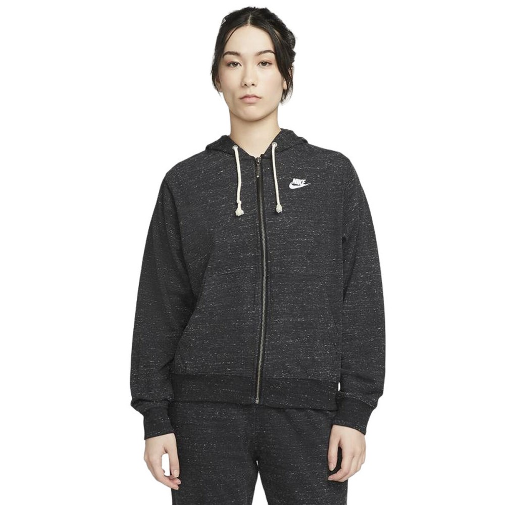 Damen Sweater mit Kapuze Nike Sportswear Dunkelgrau