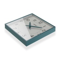 Wanduhr Versa Blau Kunststoff 4,1 X 28,3 X 28,3 CM