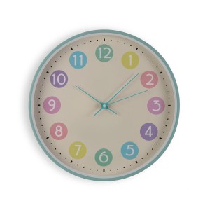 Wanduhr Versa Bunt Kunststoff 30 x 30 x 4,5 cm