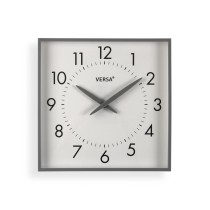 Wanduhr Versa Grau Kunststoff 4,1 X 28,3 X 28,3 CM
